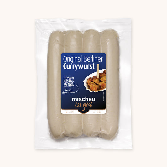 Original Berliner Currywurst ohne Darm